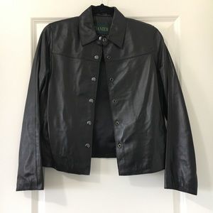 Designer Genuine Modern Leather Jacket